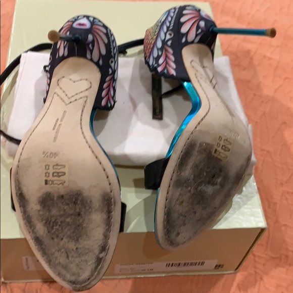 Flutura Peacock Ankle-Strap Sandal - Picture 4 of 5